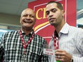 Nephew Marcel Jones and Spider at CIBC Fundraiser