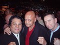 Spider Jones with Roberto Duran